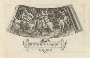 Die Rückkehr Jakobs nach Kanaan von Cornelis Cort