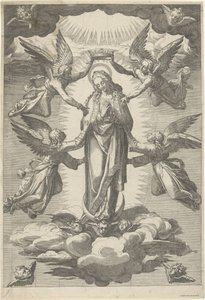 Himmelfahrt und Krönung Mariens von Cornelis Cort