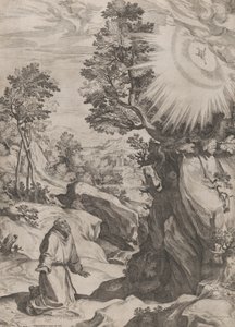 Der reuige Heilige Franziskus in der Wildnis, 1575