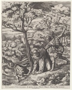 Die Ermordung des heiligen Petrus Martyr