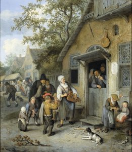 Ländliches Kermis von Cornelis Dusart