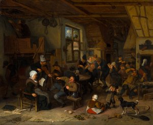 Bauernschenke von Cornelis Dusart