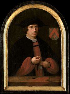 Porträt von Frans van Schoterbosch, um 1620 von Cornelis Engelsz