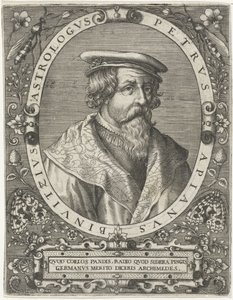 Porträt von Petrus Apianus (Petrus Apianus Binuitzius)
