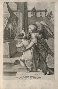 Die Dienste der Engel von Cornelis Galle I