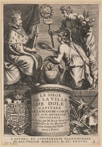 Titelseite für Jean Boyvin, Le Siège de la Ville de Dole