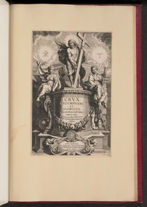 Titelblatt für Giacomo Bosio, Crux Triumphans et Gloriosa von Cornelis Galle I after Sir Peter Paul Rubens