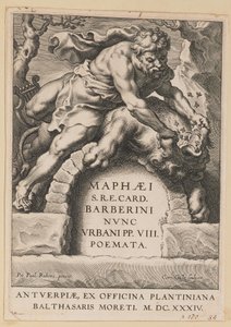 Titelseite für Maffeo Barbarini, Poemata
