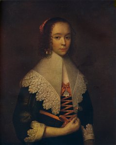 Porträt eines Mädchens von Cornelis Janssens van Ceulen