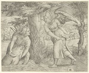 Tobias und der Fisch von Cornelis Massijs