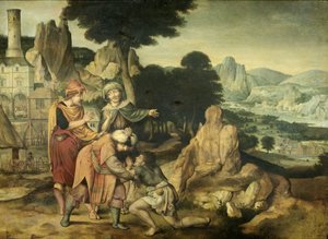 Gleichnis vom verlorenen Sohn von Cornelis Massys