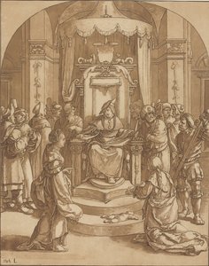 Urteil Salomos von Cornelis Ploos van Amstel (signed by artist)