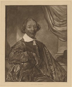 Porträt eines sitzenden Mannes von Cornelis Ploos van Amstel