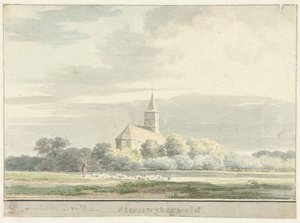 Ansicht von Steenwijkerwold von Cornelis Pronk