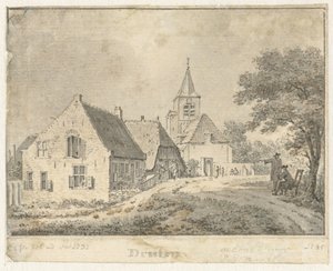 Ansicht von Druten von Cornelis Pronk