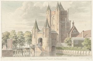 Spaarnwouder Tor in Haarlem von Cornelis Pronk