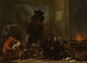 Satire auf den Prozess gegen Johan van Oldenbarneveldt