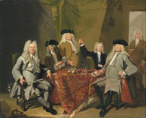 Die Inspektoren des Collegium Medicum von Cornelis Troost