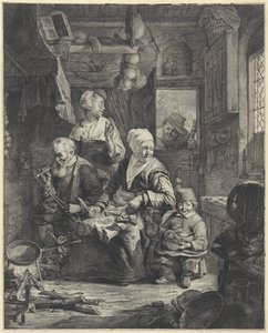 Pfannkuchenbäckerin