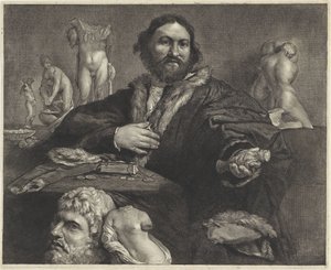 Porträt des Sammlers Andrea Odoni