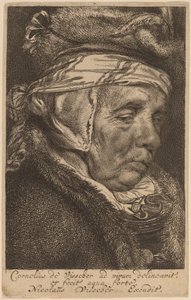 Kopf einer alten Frau (Visschers Mutter)