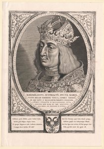 Heiliger Römischer Kaiser Maximilian I. von Cornelis Visscher