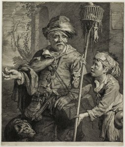 Der Rattenfänger von Cornelis Visscher