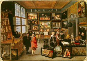 Die Galerie der Kunstobjekte von Cornelis de I Baellieur