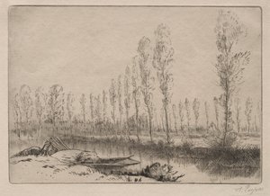 In der Nähe von Amiens, die Torfmoore von Cornelis de Visscher
