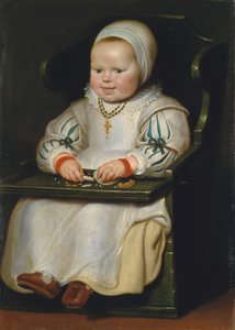 Porträt von Susanne de Vos, der dritten Tochter des Malers von Cornelis de Vos