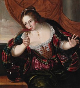 Porträt einer Dame von Cornelis de Vos