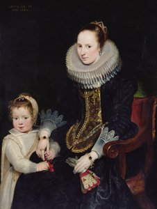 Porträt einer Dame und ihrer Tochter von Cornelis de Vos