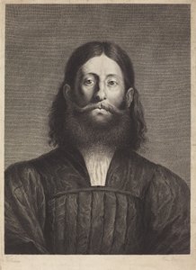 Giorgione Barbarelli von Cornelis van Dalen I, after Titian