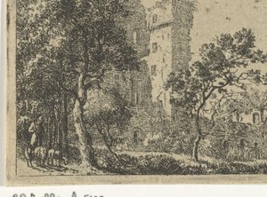 Ruine von Schloss de Haar