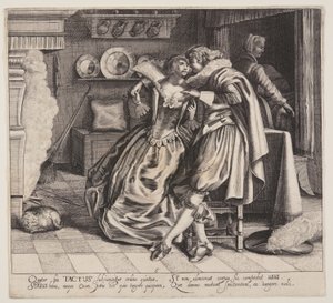 Tactus (Berührung), aus Die fünf Sinne von Cornelis van Kittensteyn