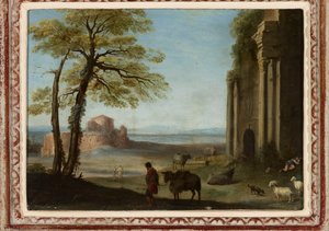 Hirtenlandschaft von Cornelis van Poelenburch
