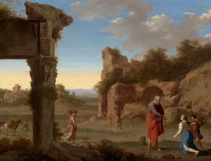 Der Prophet Elija und die Witwe von Zarpath, um 1630