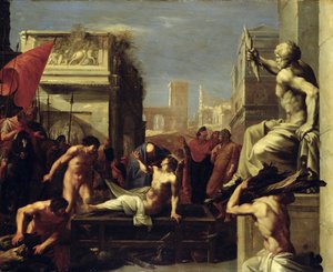 Das Martyrium des Hl. Laurentius, 1620-1