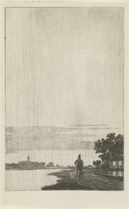 Der Komet von Donati, 1858 von Cornelis van der Griendt