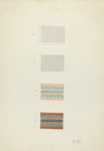 Detail der Bettdecke: Technikdemonstration