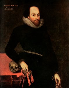 Das Ashbourne-Porträt von Shakespeare, 16. Jahrhundert