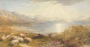 Szene am Mawddlach, in der Nähe von Barmouth von Cornelius Pearson