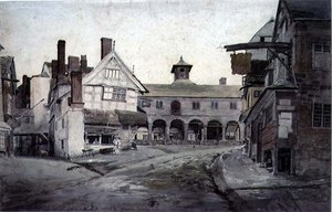 Der Marktplatz, Ross, Herefordshire