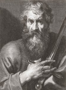 Paulus der Apostel. Porträt von Cornelius van Caukercken