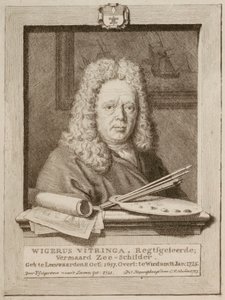 Wigerus Vitringa (1657-1721) von Cornelius van Noorde