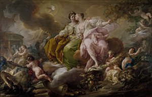 Gerechtigkeit und Frieden von Corrado Giaquinto