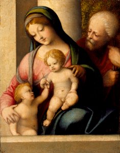 Die Heilige Familie mit dem kleinen Johannes dem Täufer, ca. 1515
