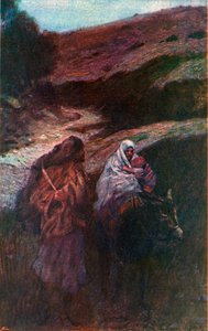 Die Flucht aus Ägypten von Corwin Knapp Linson