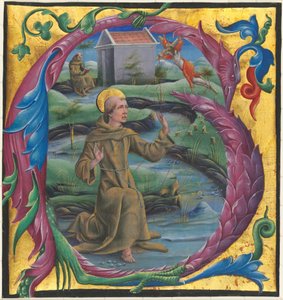 Der heilige Franziskus empfängt die Stigmata