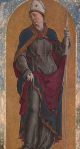Heiliger Ludwig von Toulouse, 1484 von Cosmè Tura